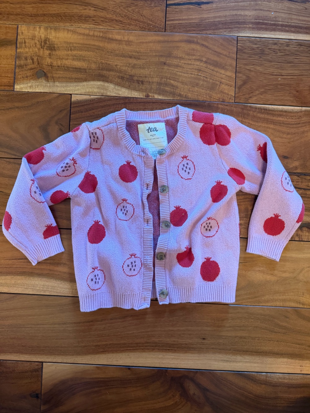 NWOT Tea Collection Kids Cardigan Sweater. Size 2-3 (XS)